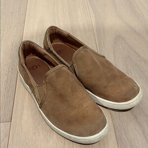 UGG Tan Slip-On Sneakers